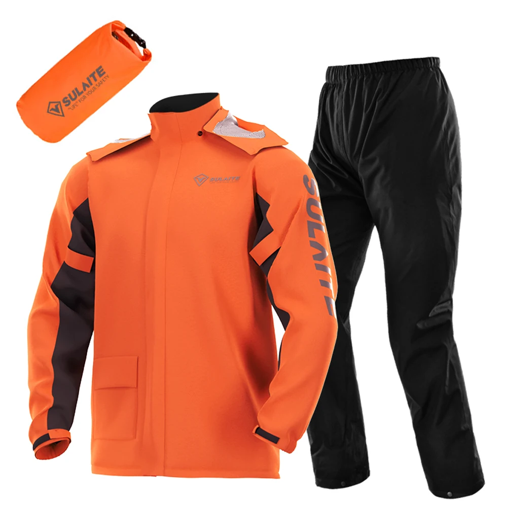 Motorcycle Gear Mens - Motorcycle Rain Gear Suit Lightweight Riding