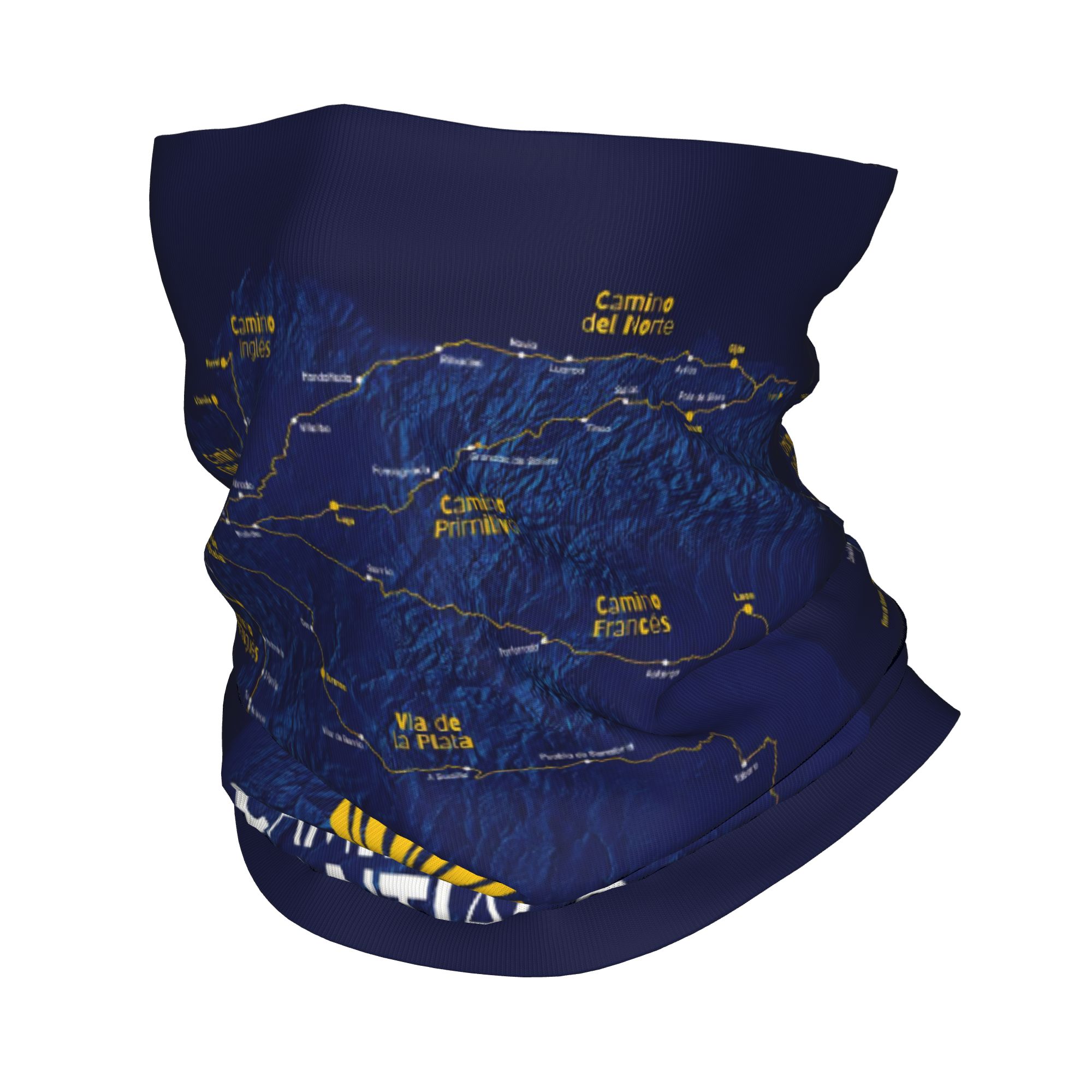 Neck Warmer Balaclava - Camino de Santiago Hiking Bandana Neck