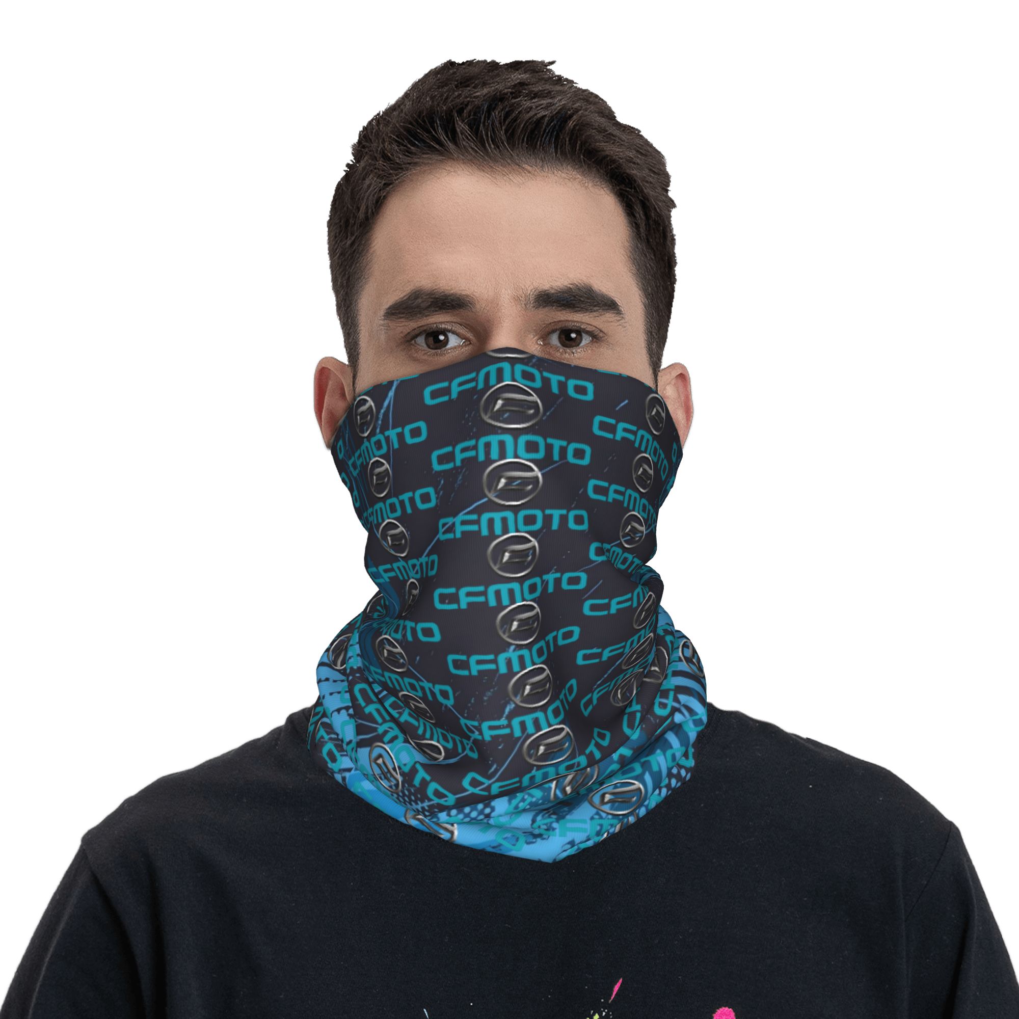 Neck Warmer Balaclava - Custom Motorcycles Racing Bandana Neck Gaiter