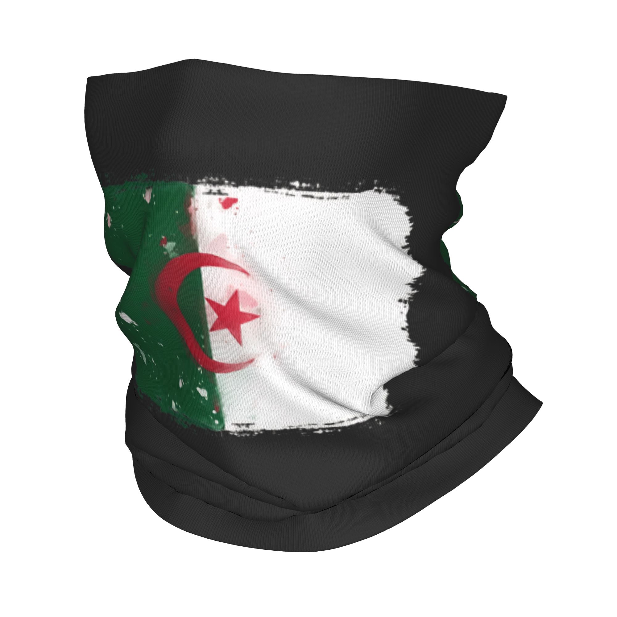 Neck Warmer Balaclava - Flag of Algeria Bandana Retro Cycling