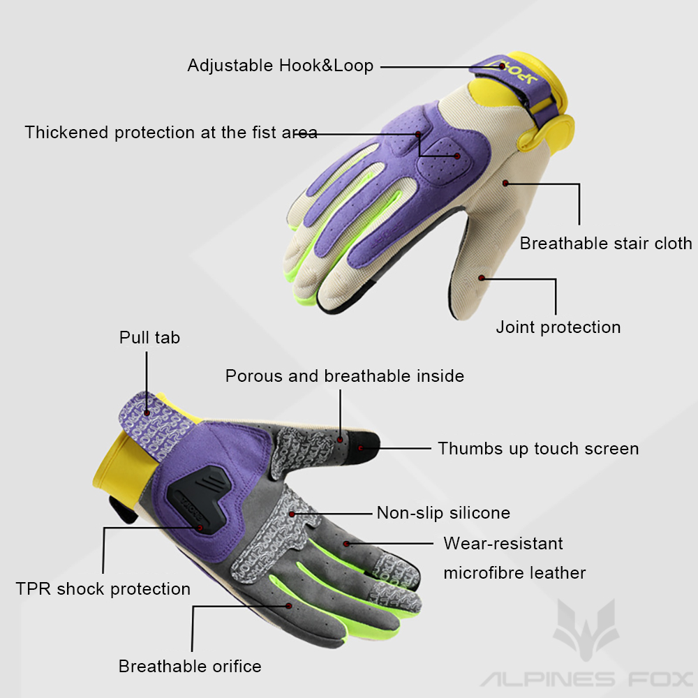 Summer Women Motorcycle Gloves - Motorcycle Gear Fox 评论和价格