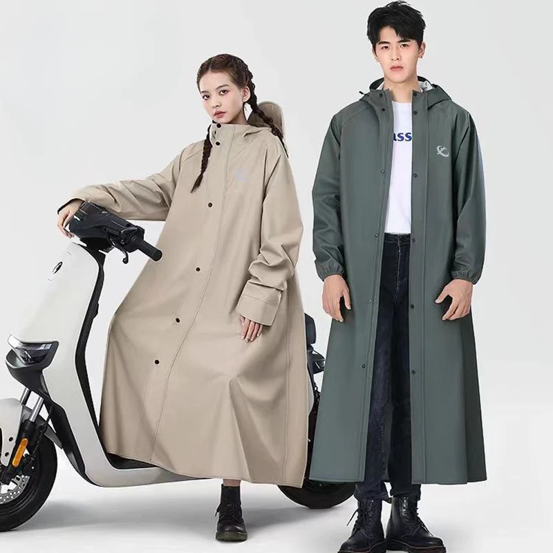 Long Thickened Motorcycle Rain - Motorcycle Gear Mens 评论和价格