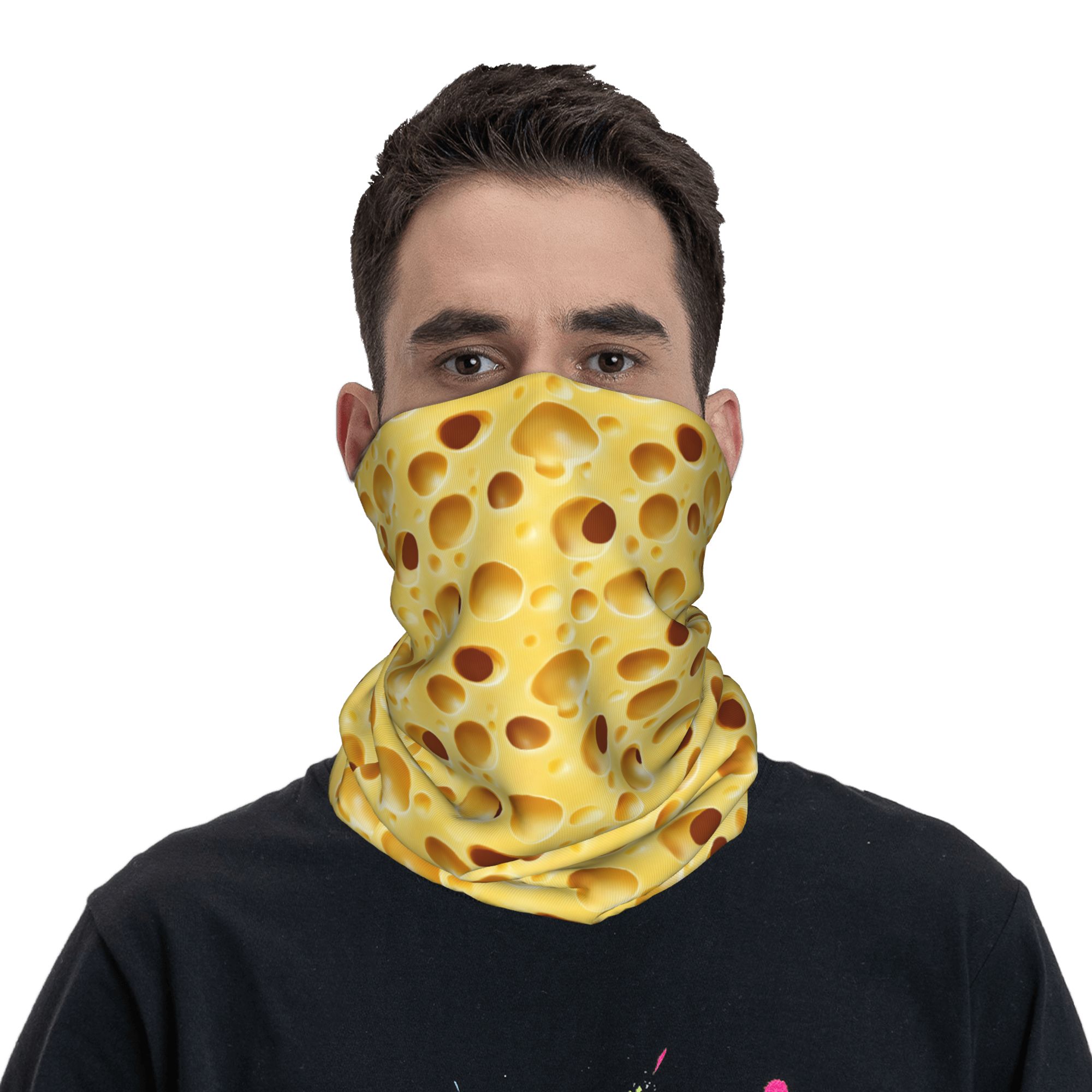 Cheese Bandana Neck Gaiter Pri - Neck Warmer Balaclava 评论和价格
