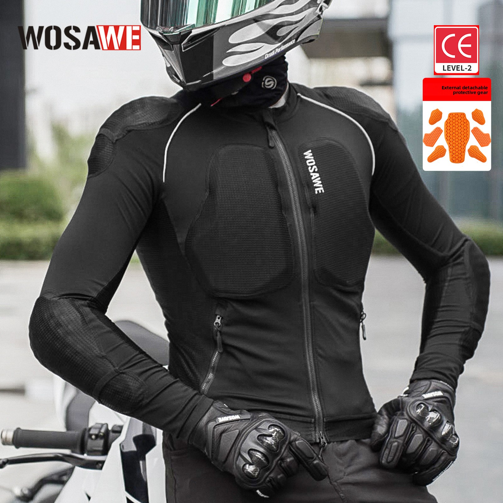 WOSAWE Men Motorcycle Racing J - Motorcycle Gear Mens 评论和价格