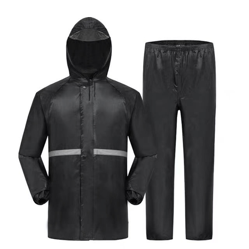 2pcs Hooded Coat & Pant Rain S - Motorcycle Gear Mens 评论和价格