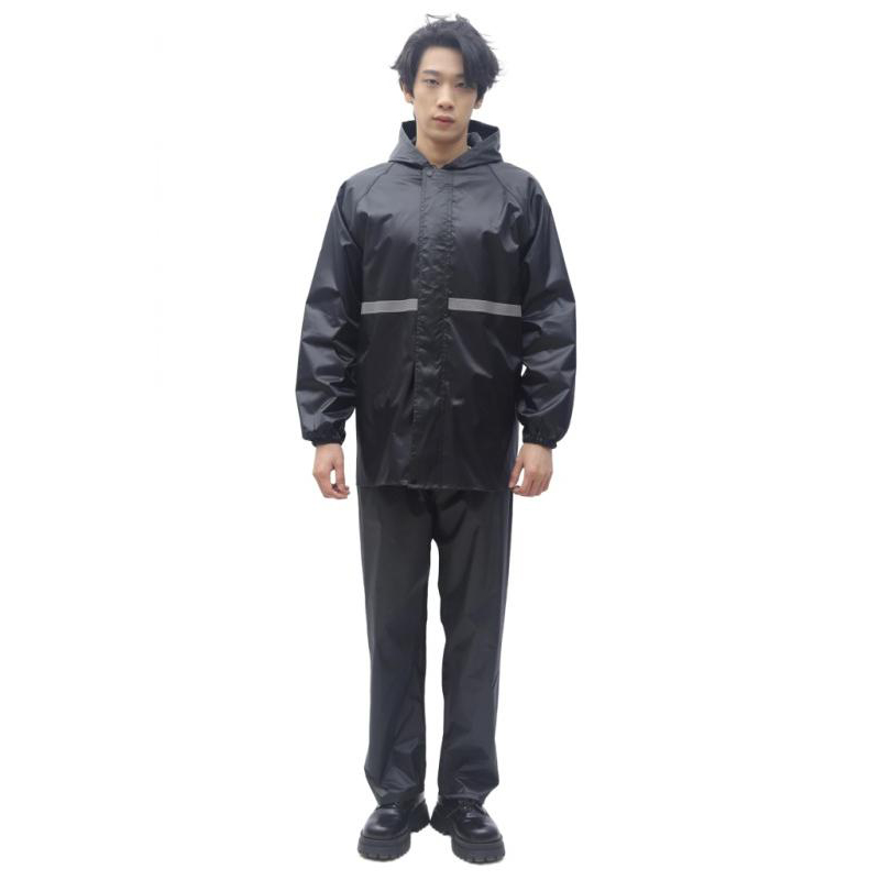 2pcs Hooded Coat & Pant Rain S - Motorcycle Gear Mens 评论和价格