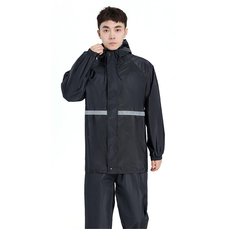 2pcs Hooded Coat & Pant Rain S - Motorcycle Gear Mens 评论和价格