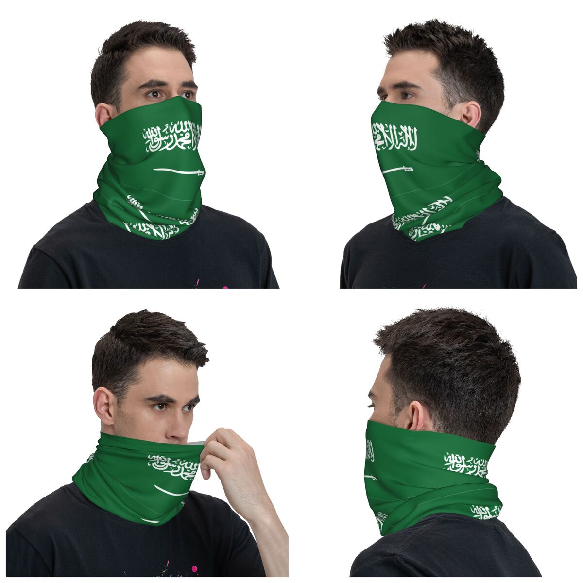 Saudi Arabia Flag Bandana Neck - Neck Warmer Balaclava 评论和价格