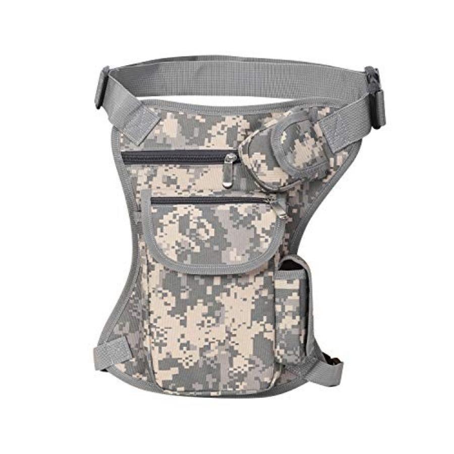 Canvas Waist Bag Fanny Pack Ra - Motorcycle Gear Bag 评论和价格
