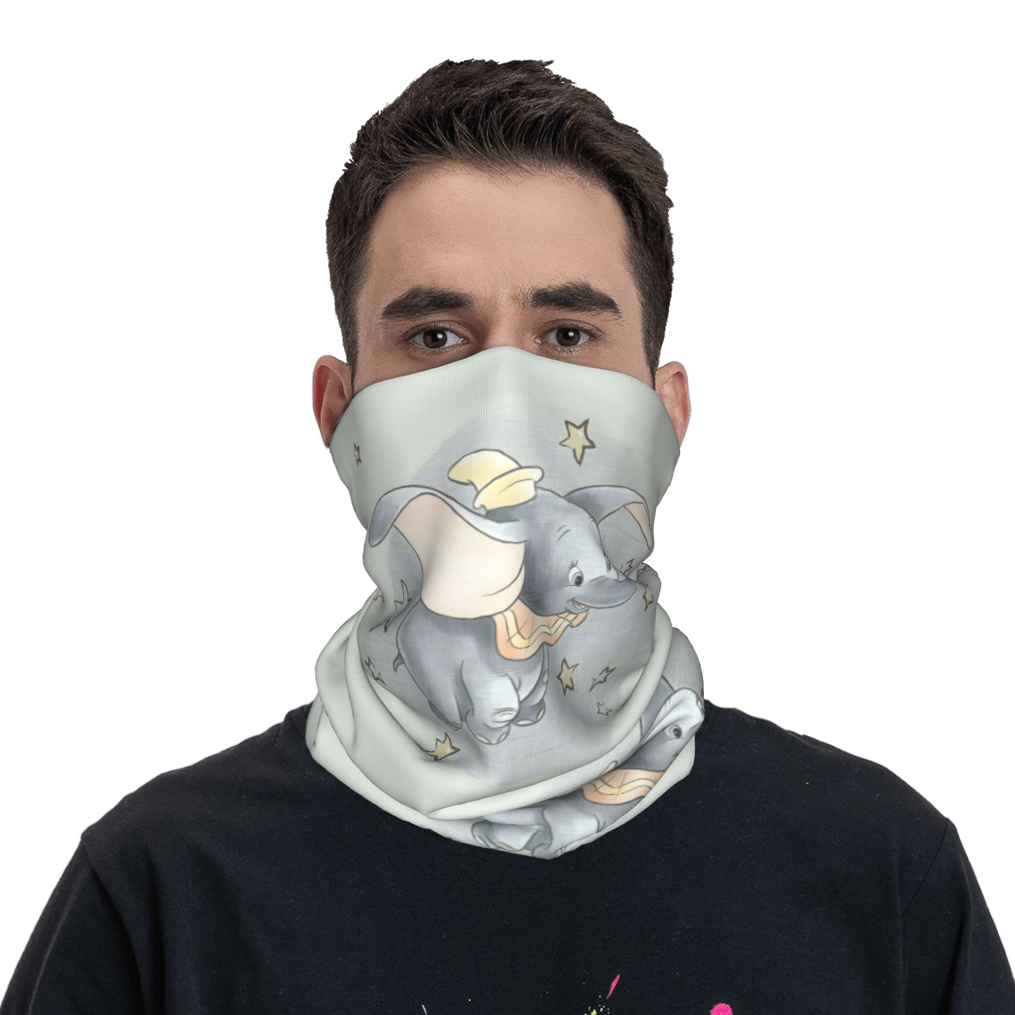 Custom Anime Dumbo  Bandana Ne - Neck Warmer Balaclava 评论和价格
