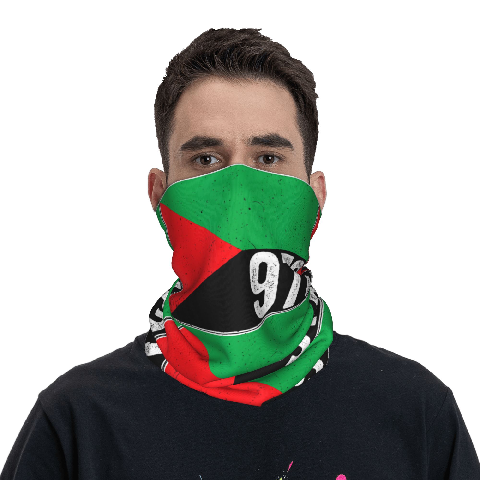Martinique 972 Madinina Flag B - Neck Warmer Balaclava 评论和价格