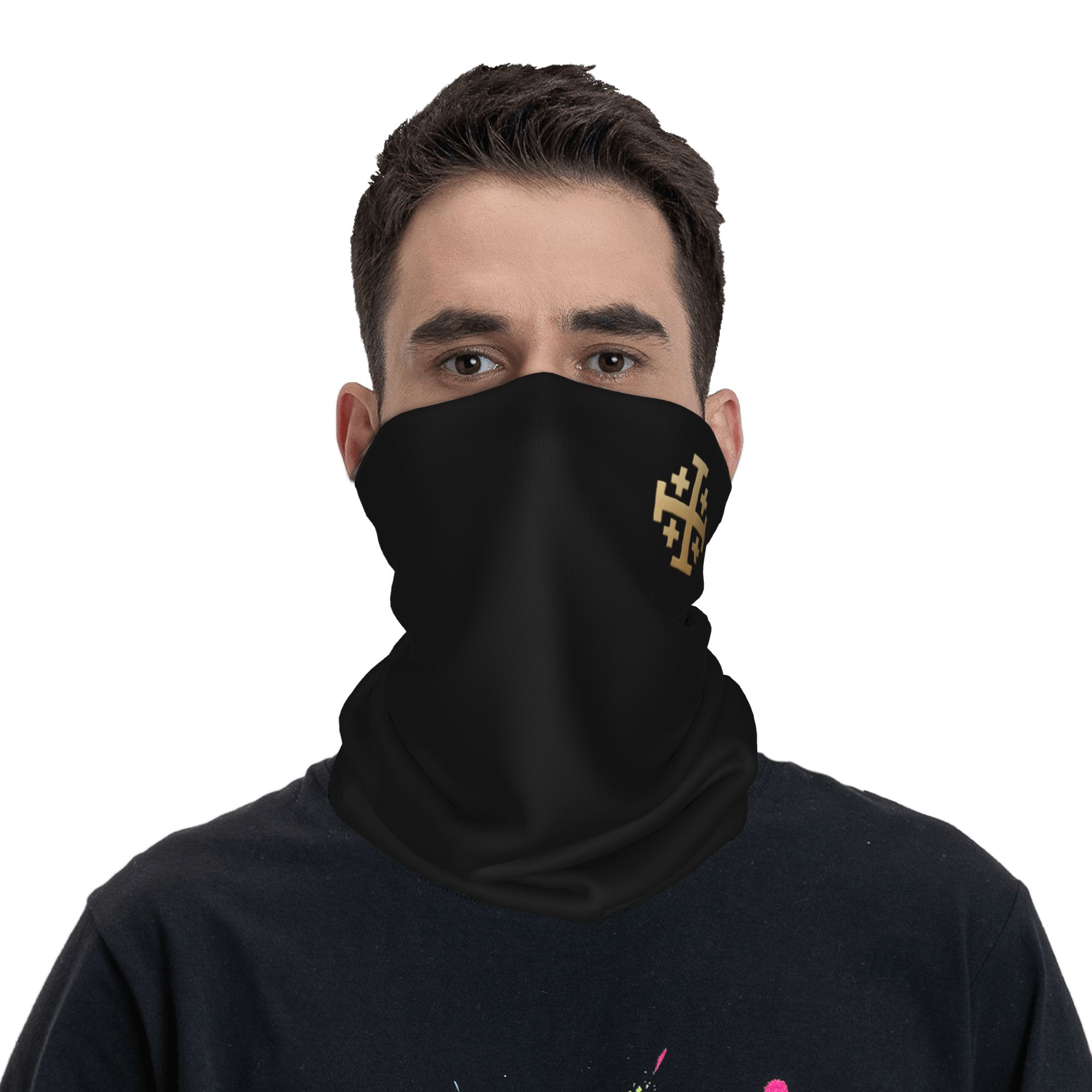 Knight Jerusalem Cross Christi - Neck Warmer Balaclava 评论和价格