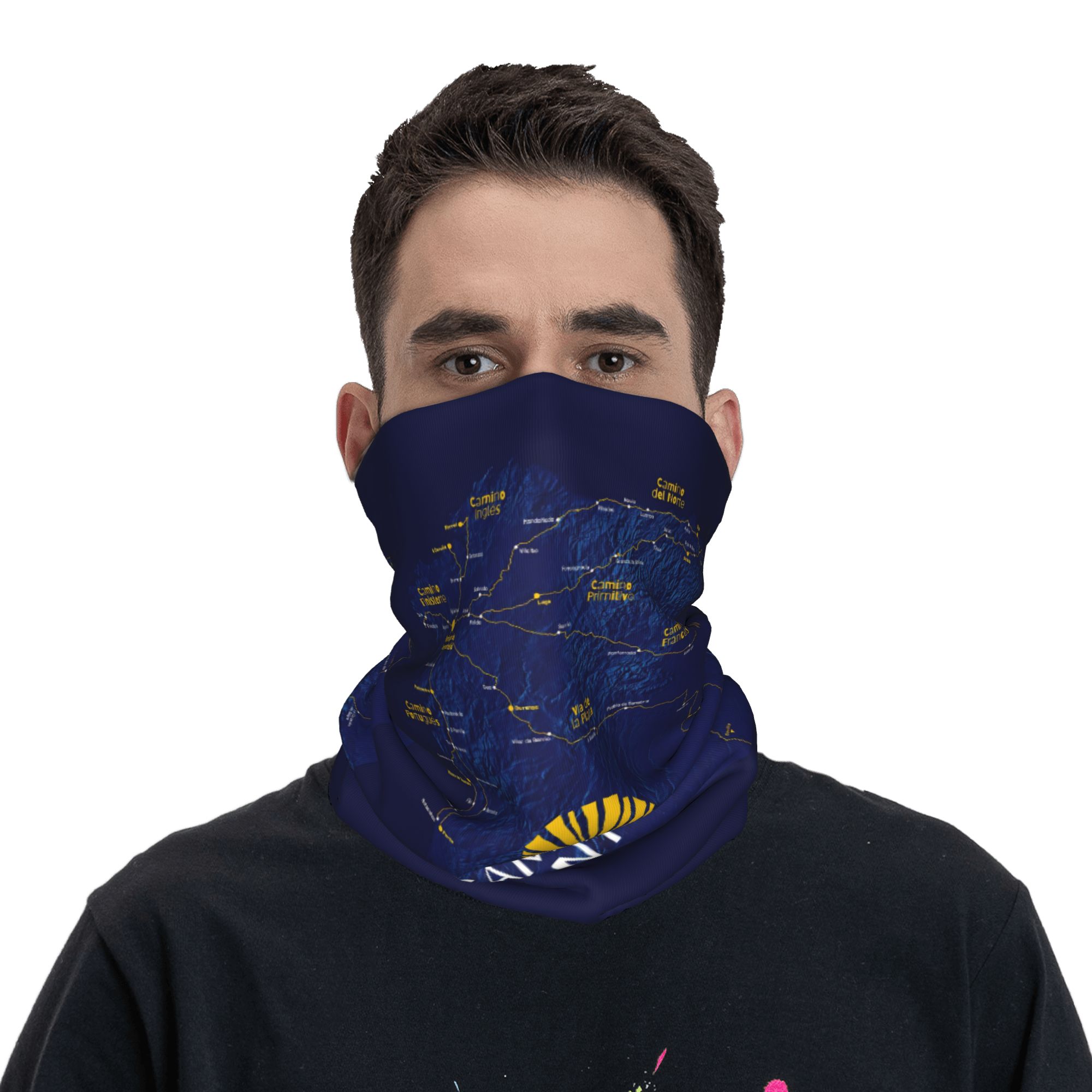 Camino de Santiago Hiking Band - Neck Warmer Balaclava 评论和价格