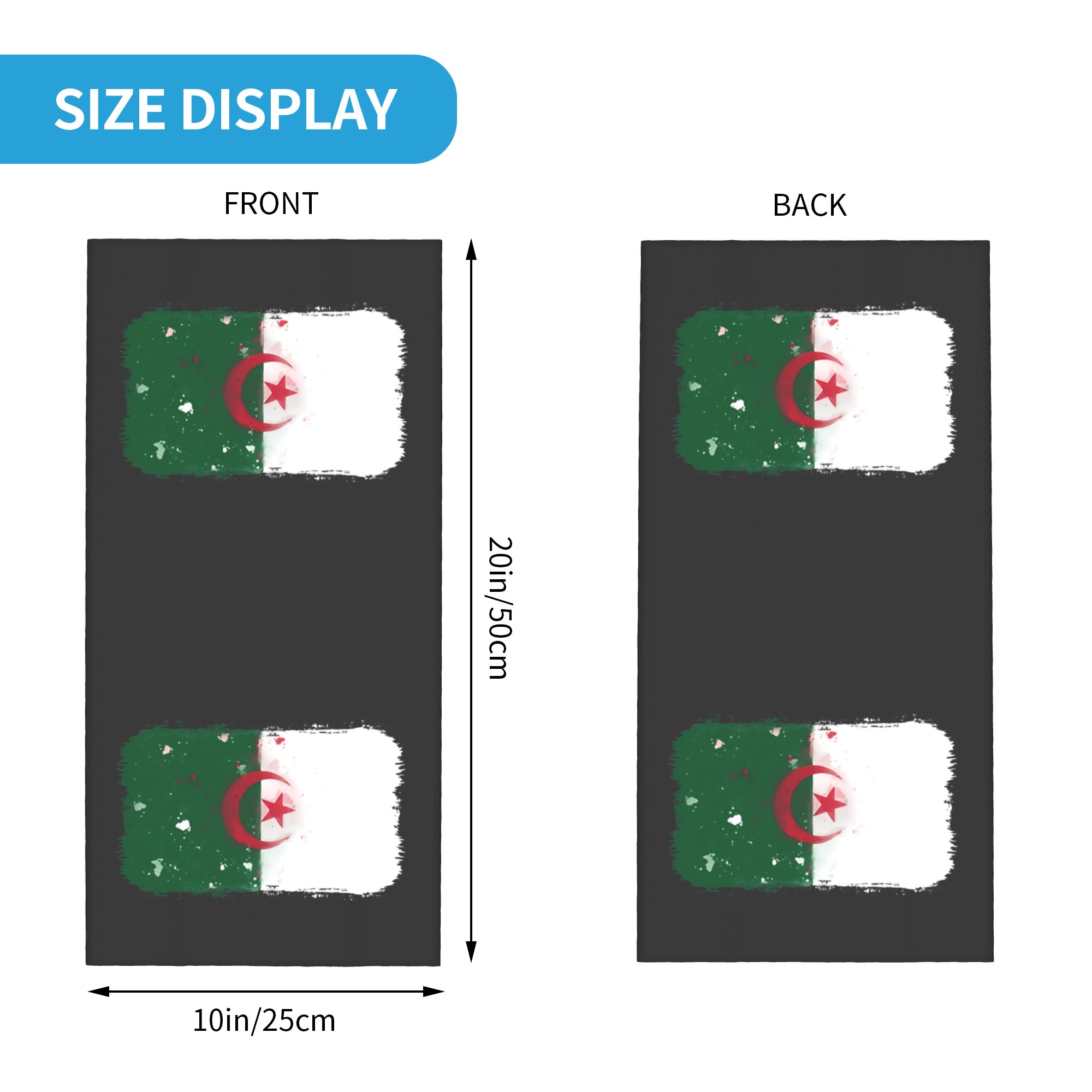 Flag of Algeria Bandana  Retro - Neck Warmer Balaclava 评论和价格