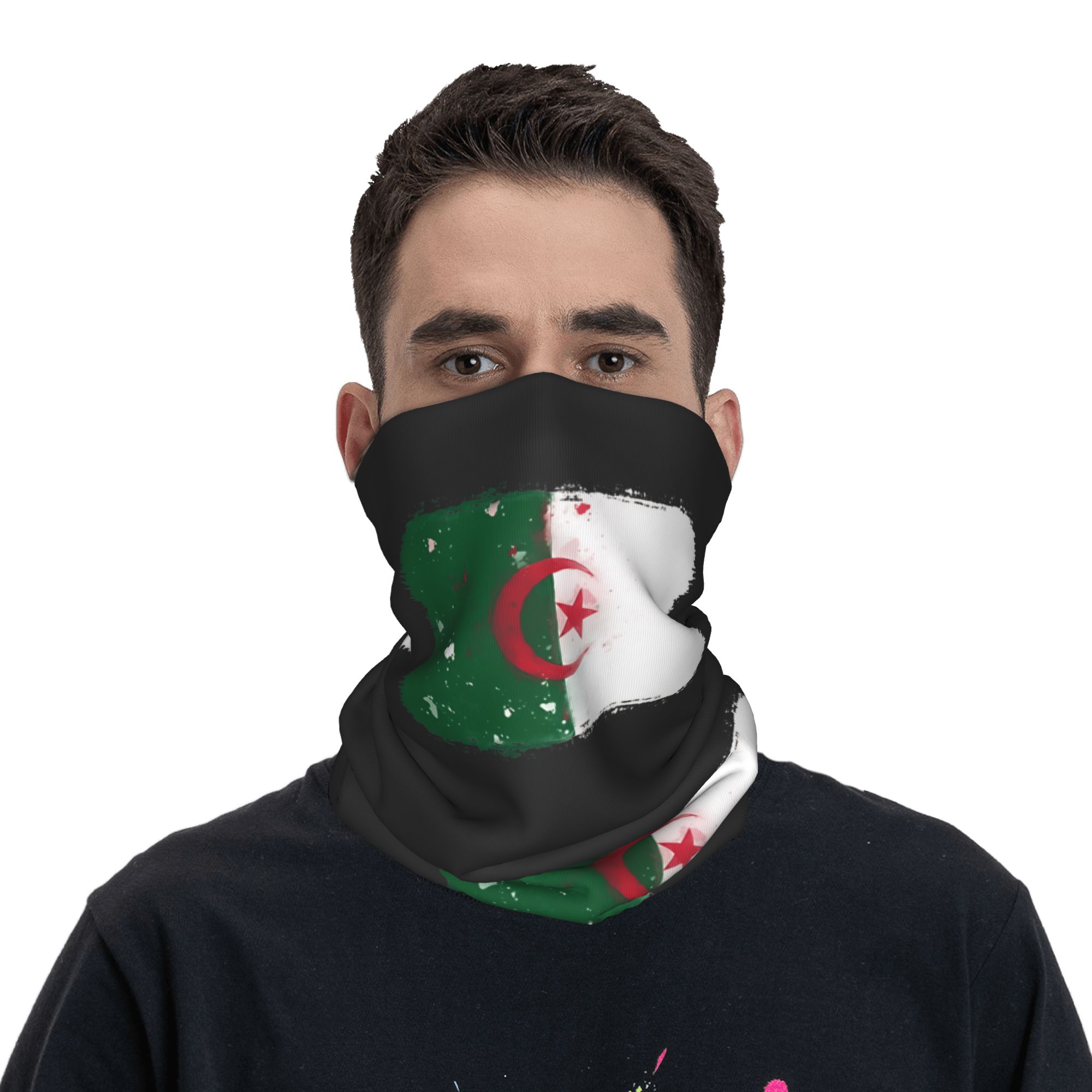 Flag of Algeria Bandana  Retro - Neck Warmer Balaclava 评论和价格