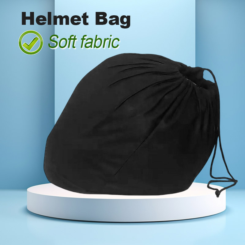 Soft Helmet Bag Plush Drawstri - Motorcycle Gear Bag 评论和价格